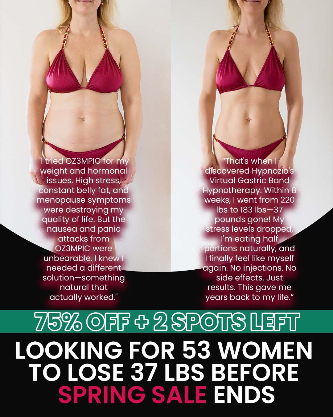 Hypnozio: power of hypnotherapy Facebook ad
