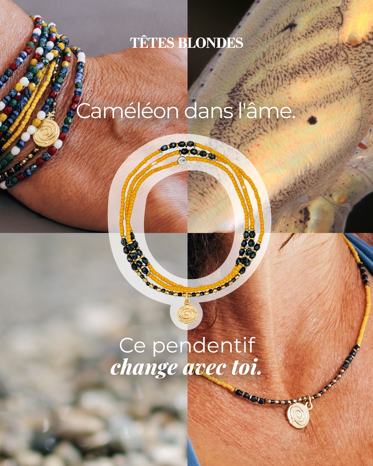 Têtes Blondes Facebook ad: Bijoux faits main