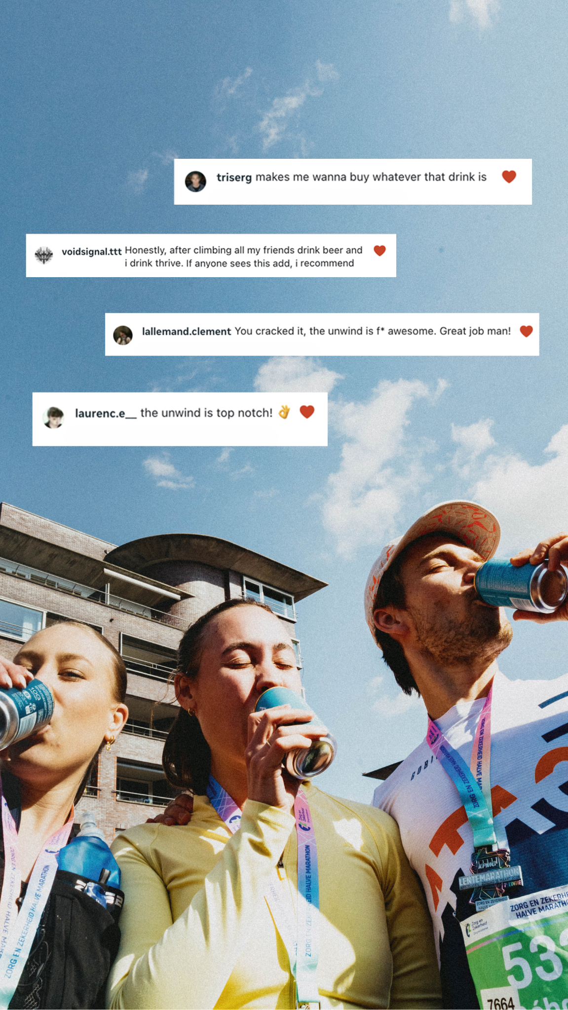 Thrive Beer Facebook ad