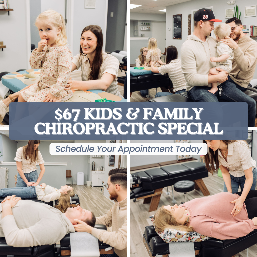 Pax Chiropractic Facebook ad: Your Family's Health Breakthrough, Just $67