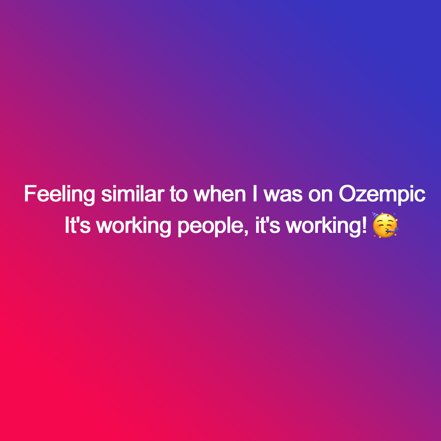 Obvi Health Facebook ad