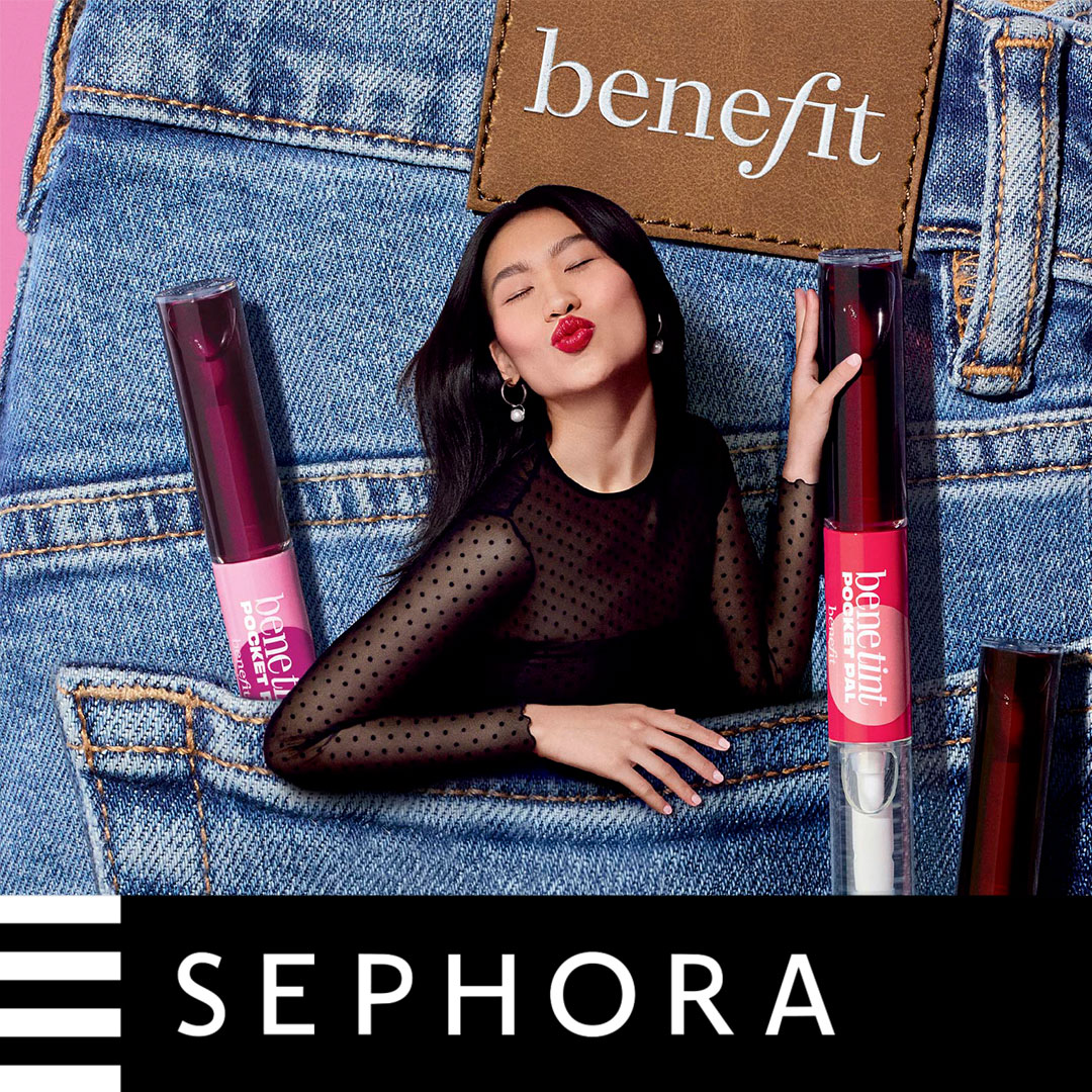 Benefit Cosmetics Facebook ad from Jul 2, 2026