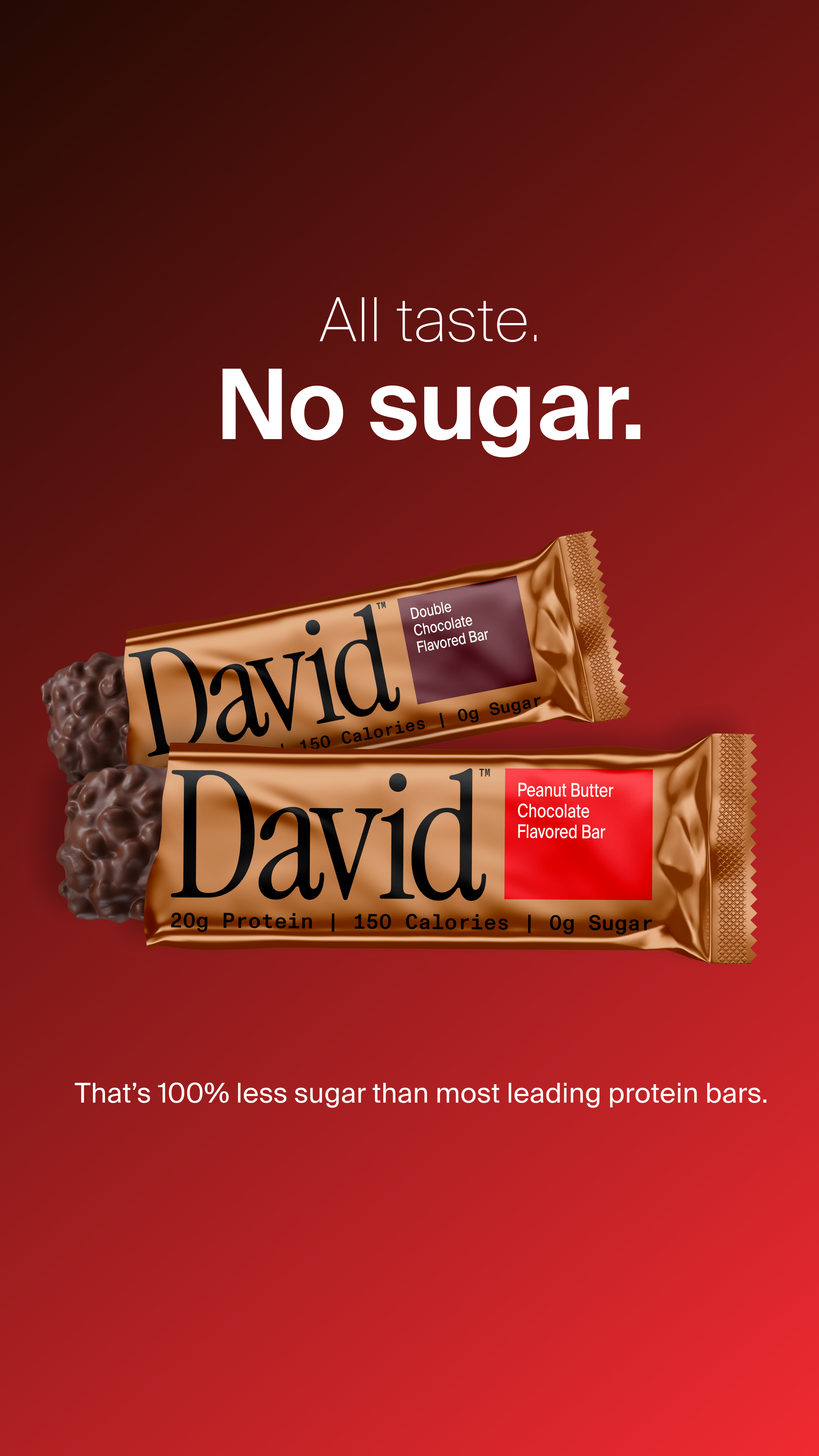 David Protein Facebook ad