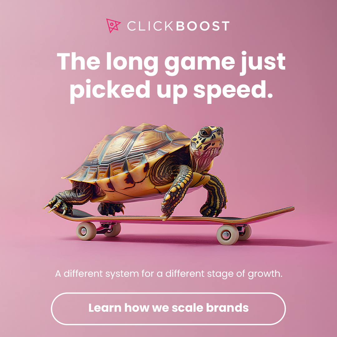 ClickBoost Facebook ad