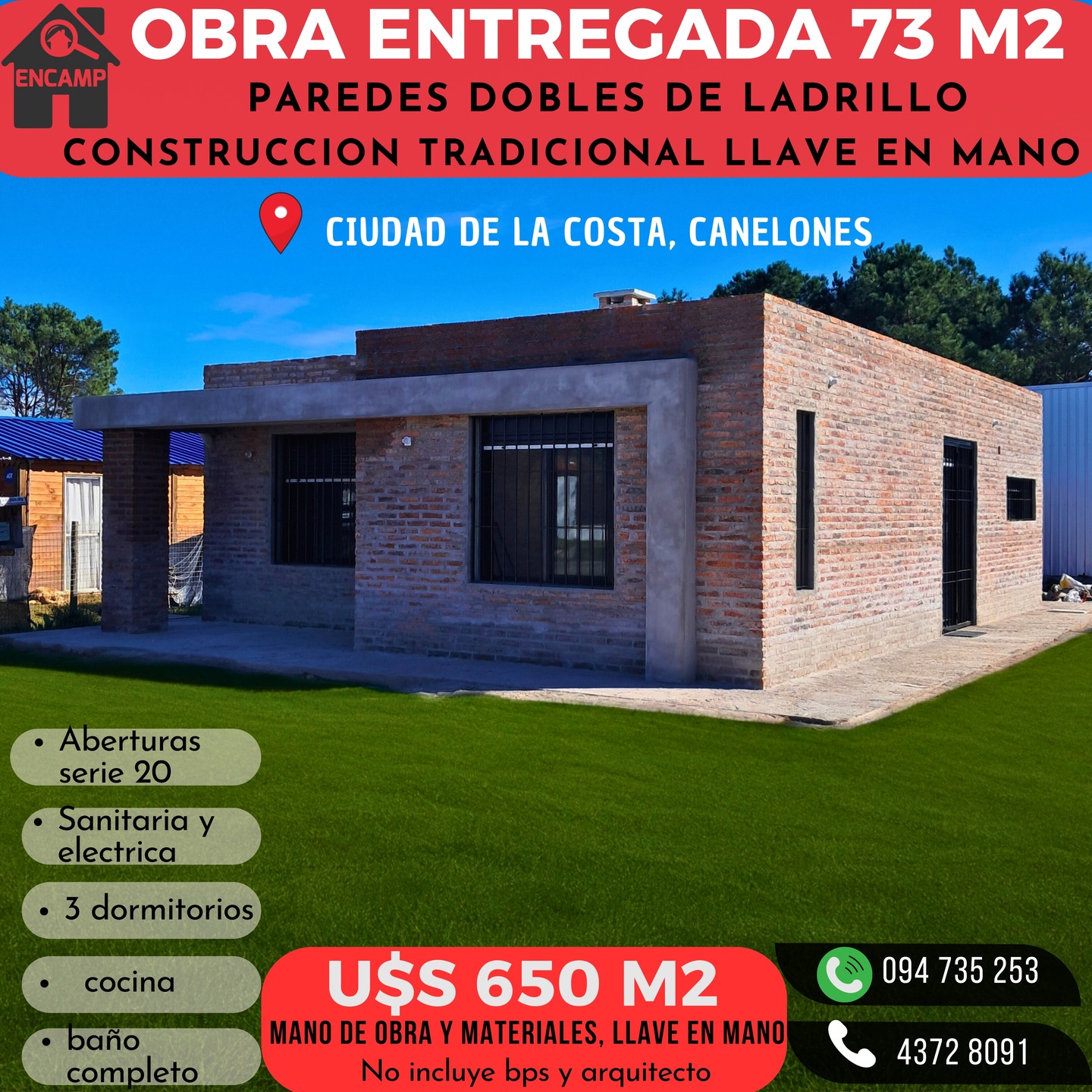 Encamp constructora inmobiliaria Facebook ad