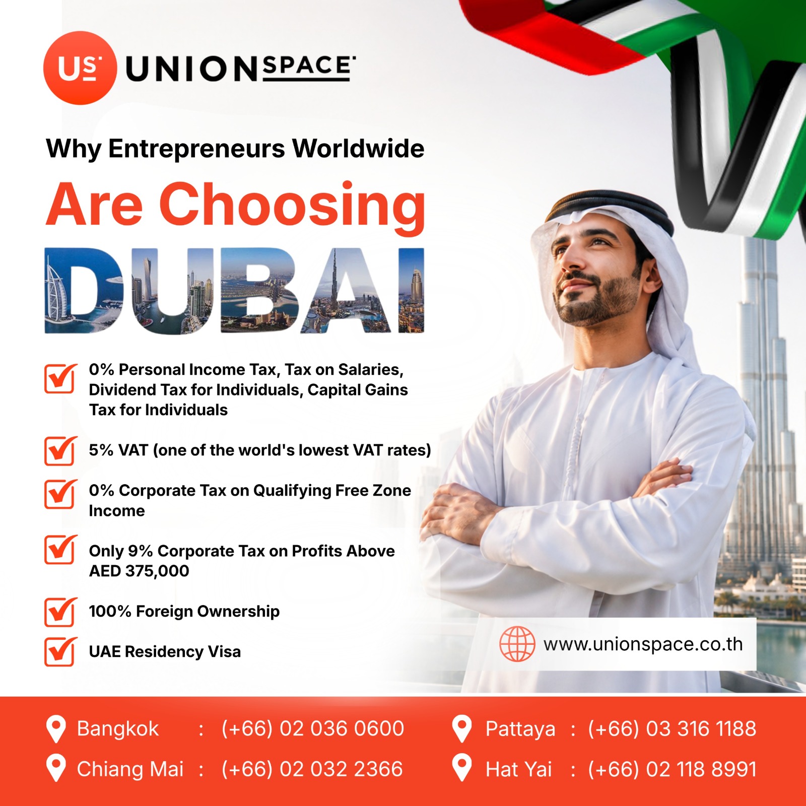 UnionSpace Facebook ad