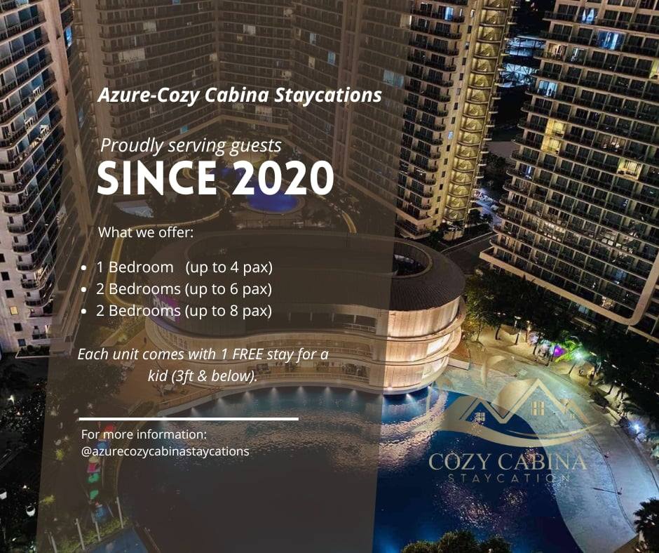 Azure - Cozy Cabina Staycations Facebook ad
