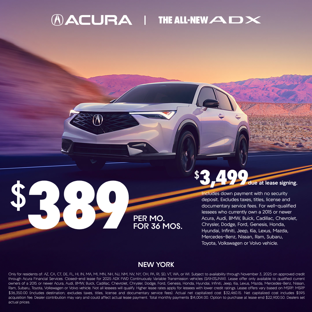 Acura Facebook ad
