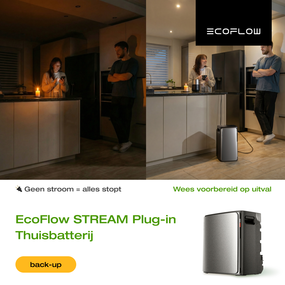 EcoFlow NL Facebook ad: EcoFlow Plug-in Thuisbatterij