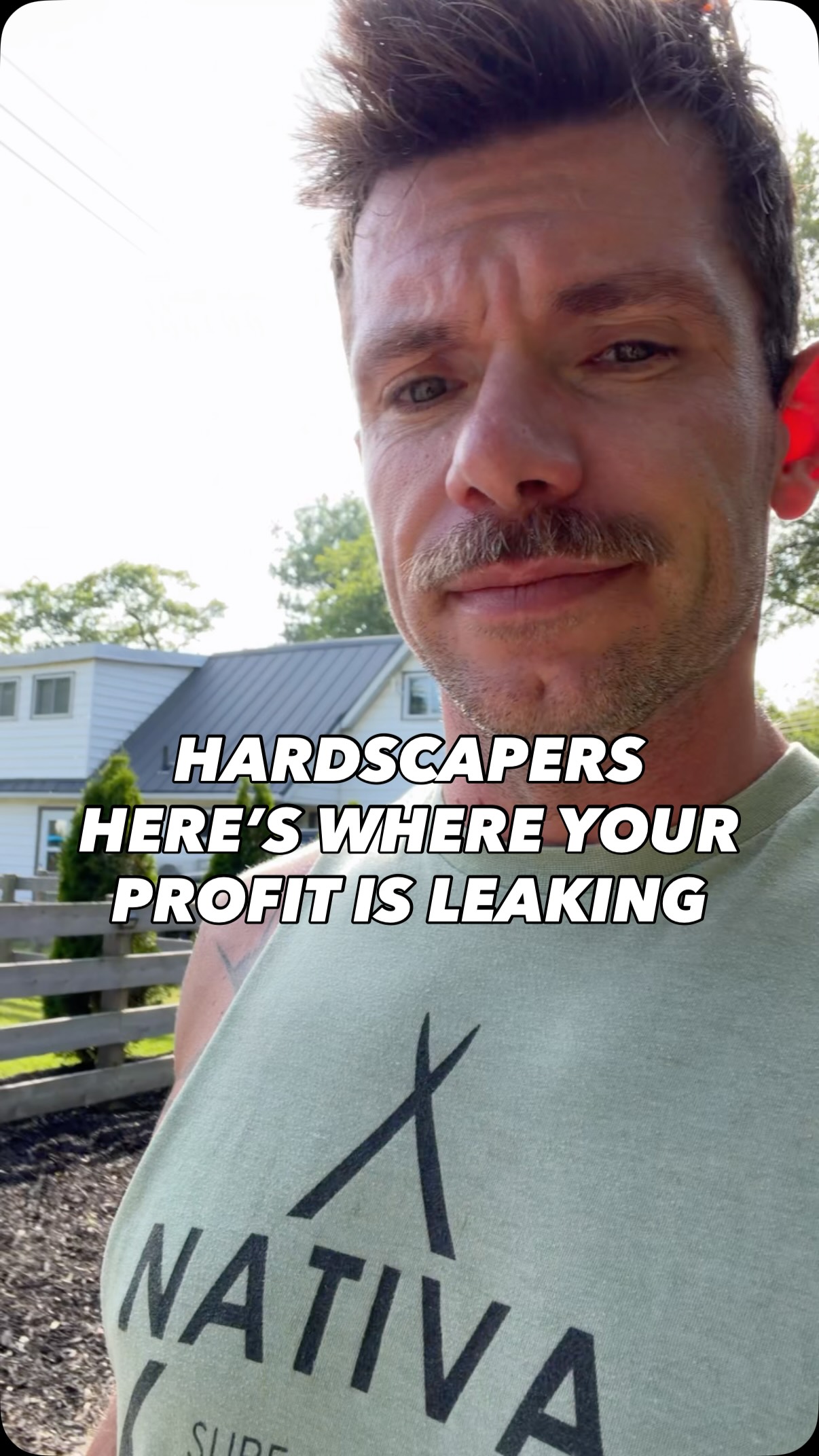 Andrew Letersky Facebook ad: Hardscapers, if your jobs keep running over schedule…