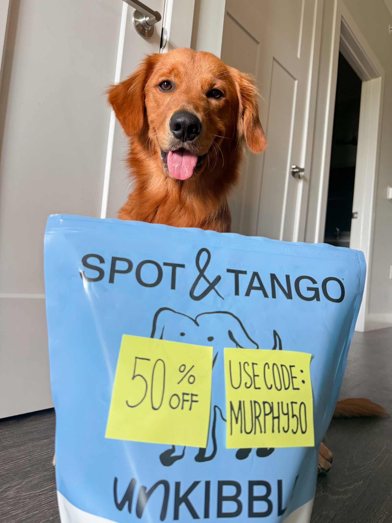 Spot and Tango Facebook ad