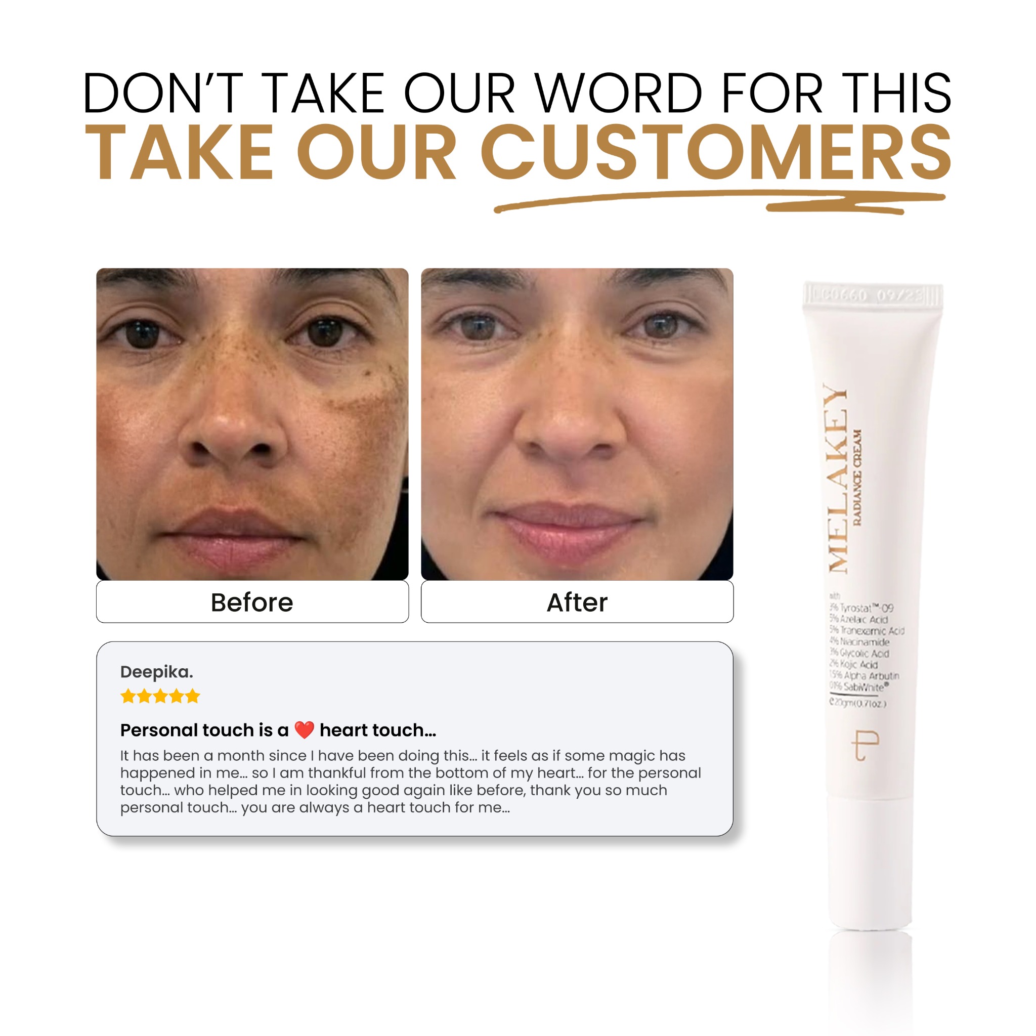 Personal Touch Skincare India Facebook ad