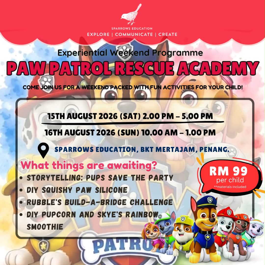 Sparrows Education Facebook ad: AUGUST EXPERIENTIAL WEEKEND PROGRAMMES ARE HERE!