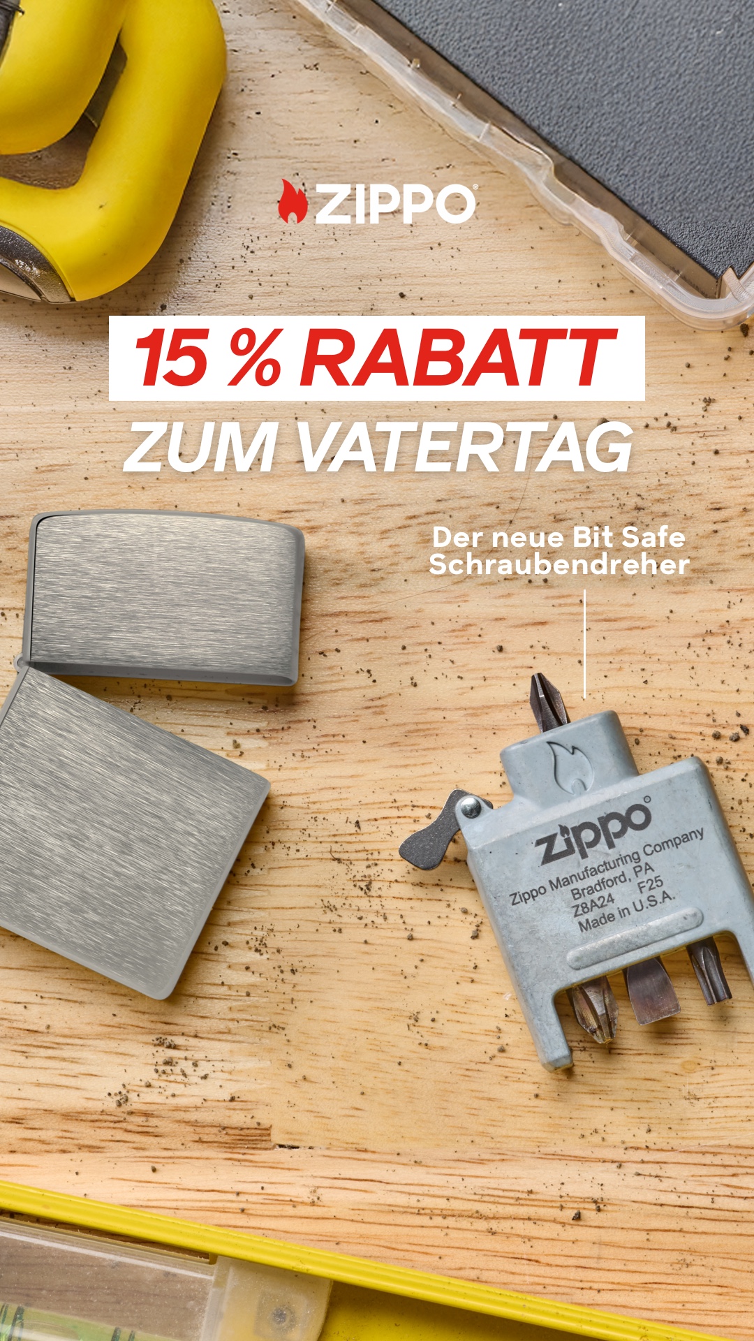 Zippo Europe Facebook ad
