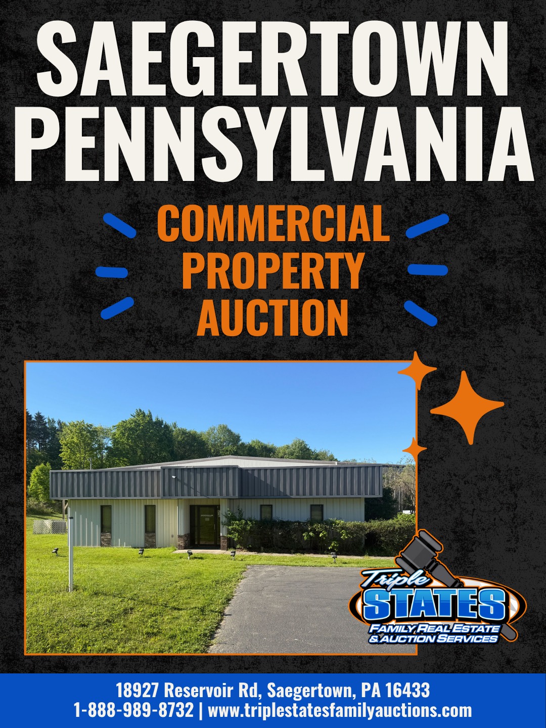 Triple States Family Auction Services Facebook ad