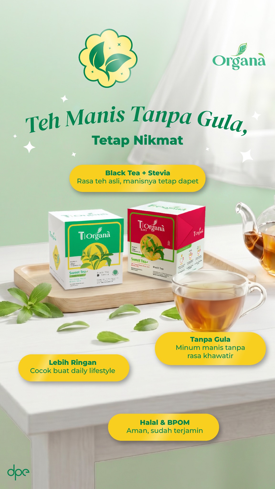 Organa - Stevia-based Products Facebook ad