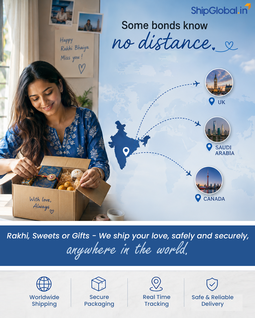 ShipGlobal.in Facebook ad