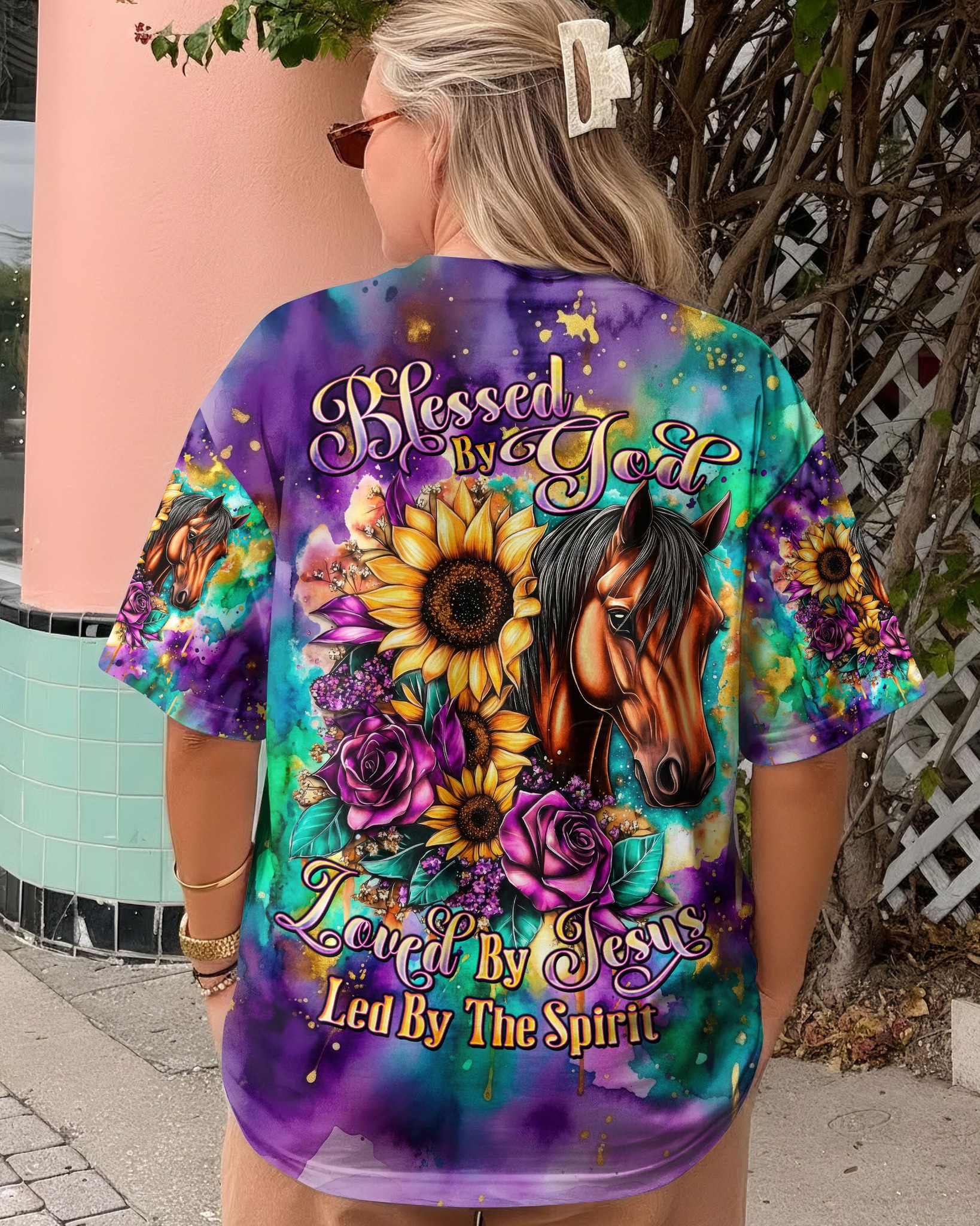 Faith Hope Love Facebook ad: 𝗕𝗹𝗲𝘀𝘀𝗲𝗱 𝗕𝘆 𝗚𝗼𝗱 𝗦𝗵𝗶𝗿𝘁