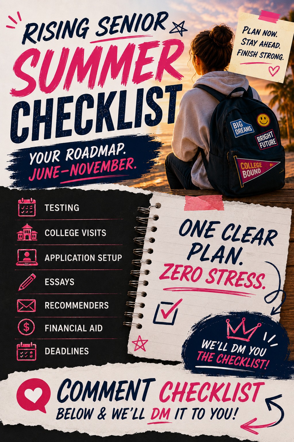 Scholars Edge Facebook ad: Your rising senior's summer is about to get…