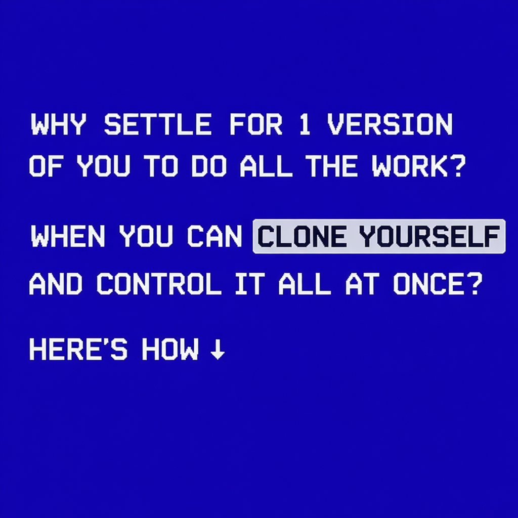 Peng Joon Facebook ad: [CLONE YOURSELF NOW] Why Run Your Business With Only One…