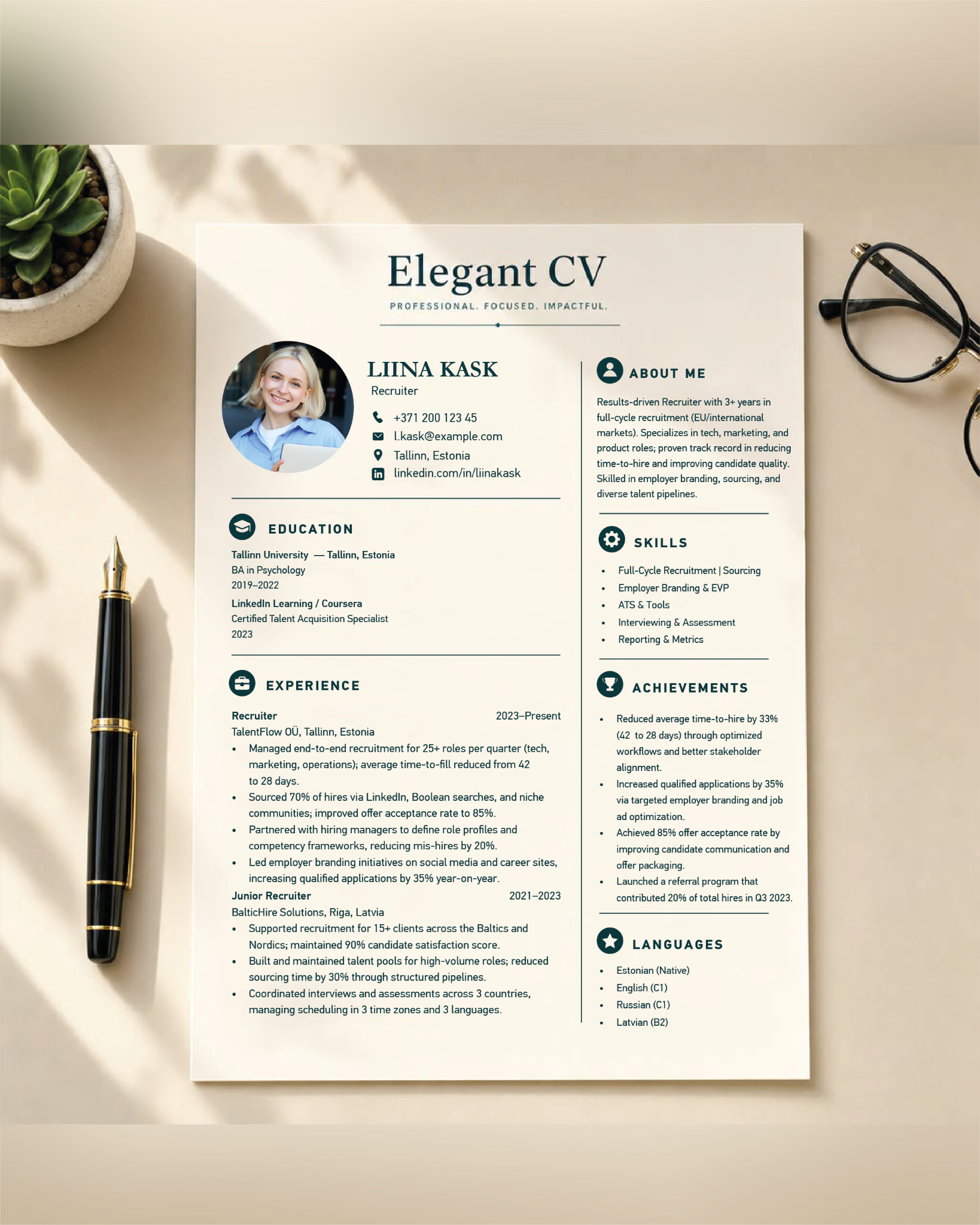 Adam Burke Career Coach Facebook ad