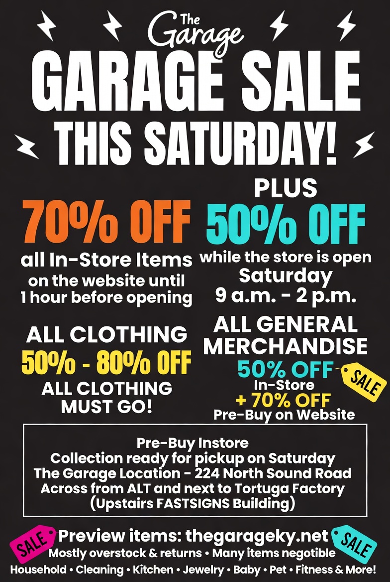 The Garage Facebook ad