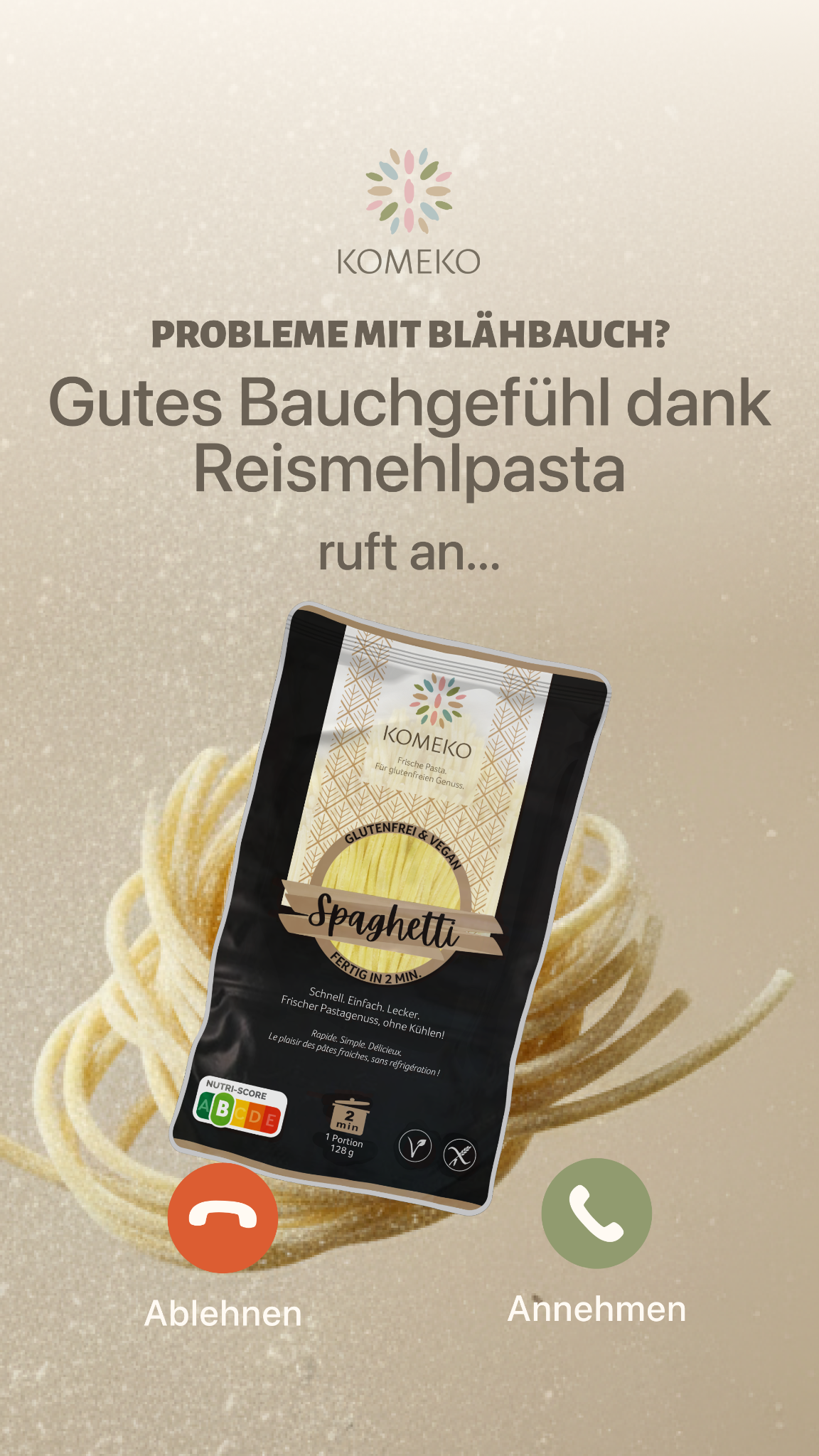 KOMEKO Facebook ad from Jan 30, 2026