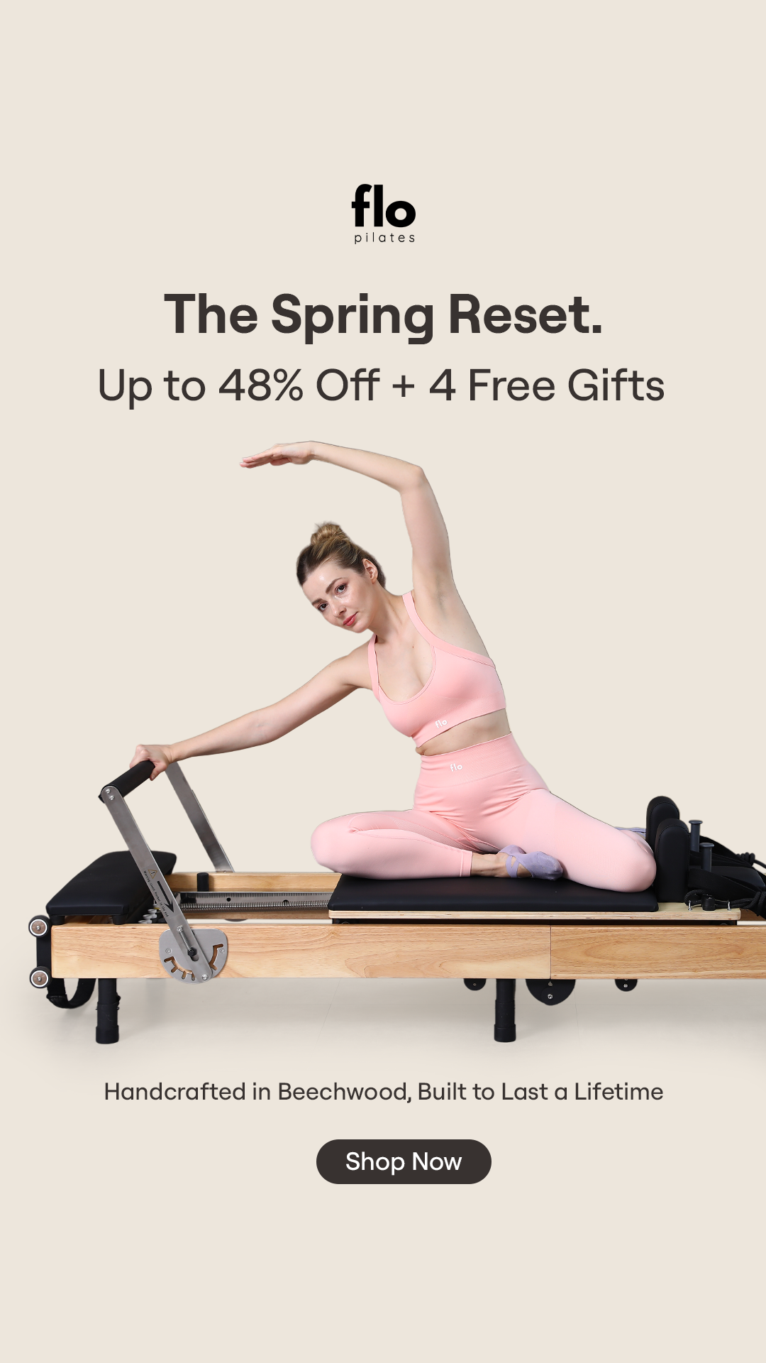Flo Pilates Facebook ad