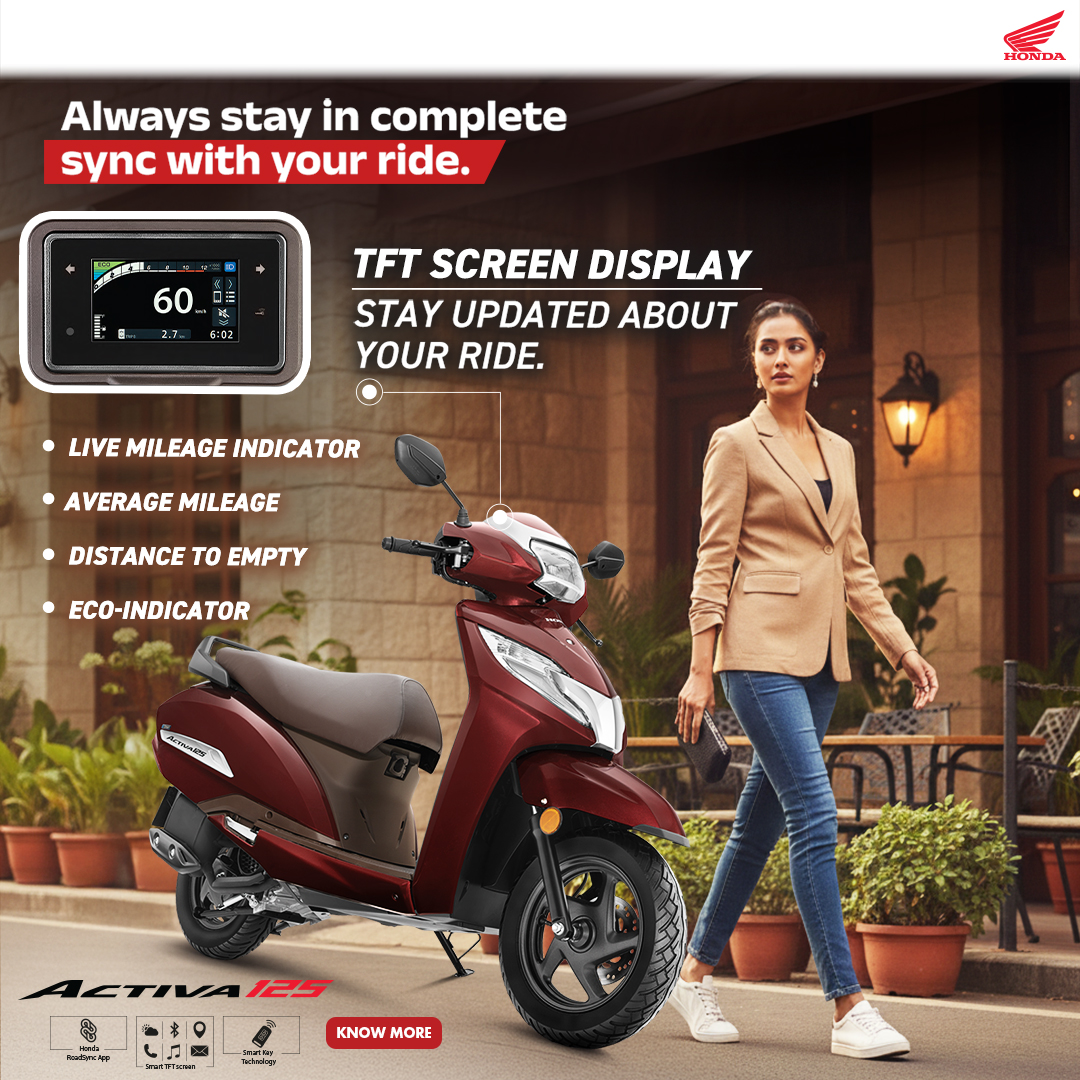 Honda 2 Wheelers India Facebook ad: Best Scooter Honda Activa 125