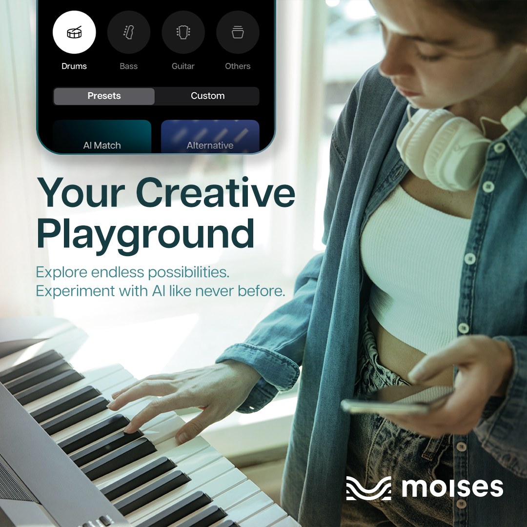 Moises.ai Facebook ad