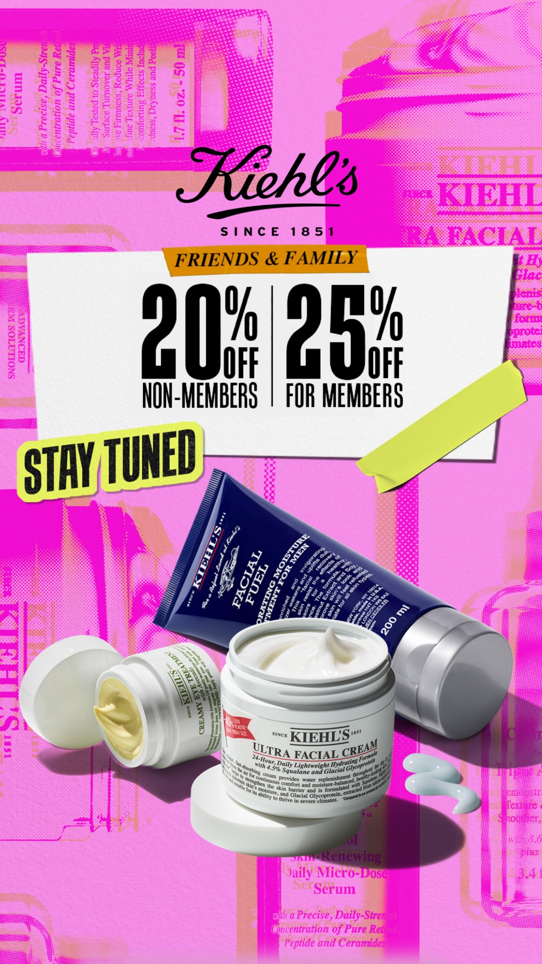 Kiehl's Facebook ad