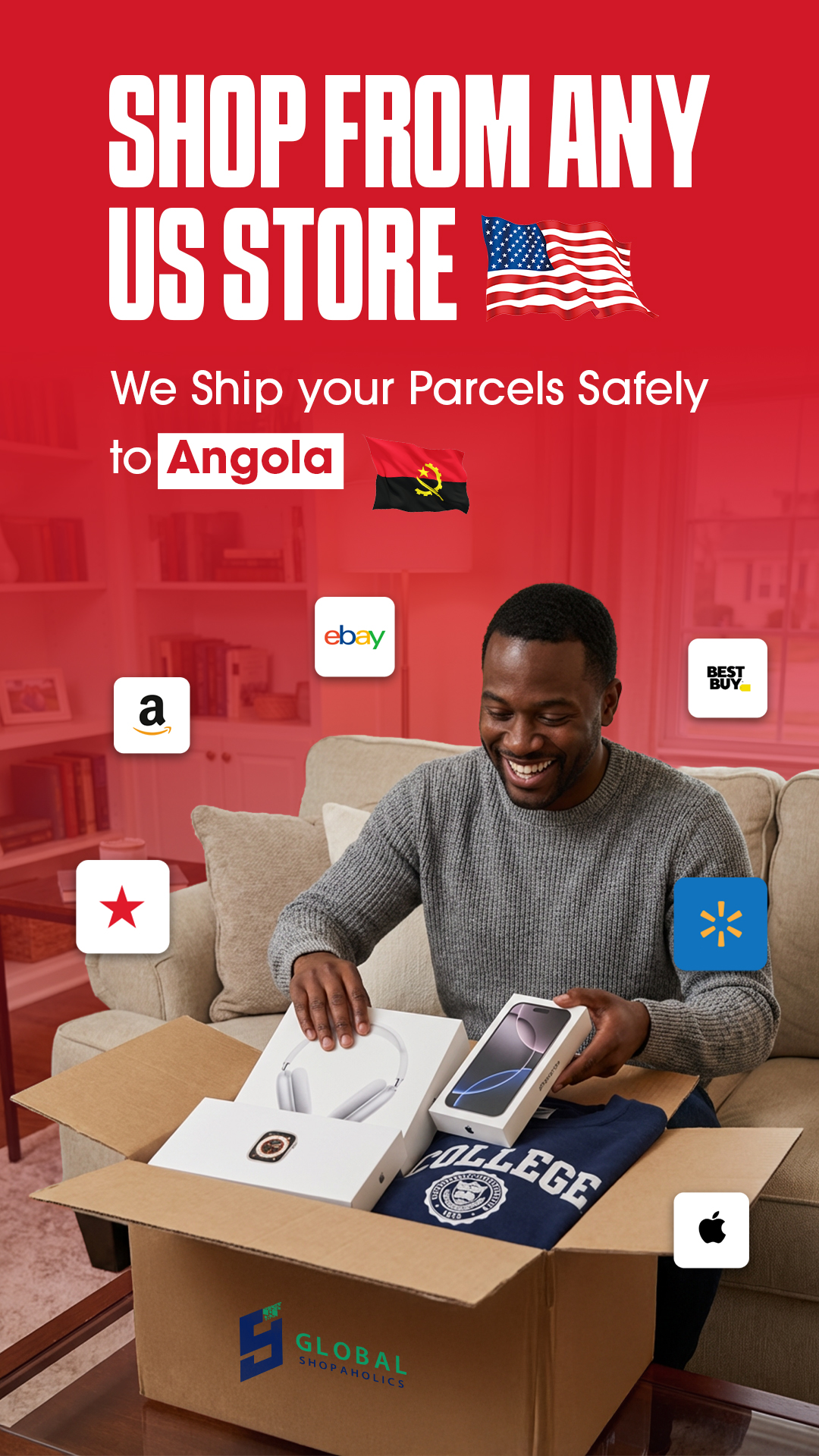 Global Shopaholics LLC Facebook ad