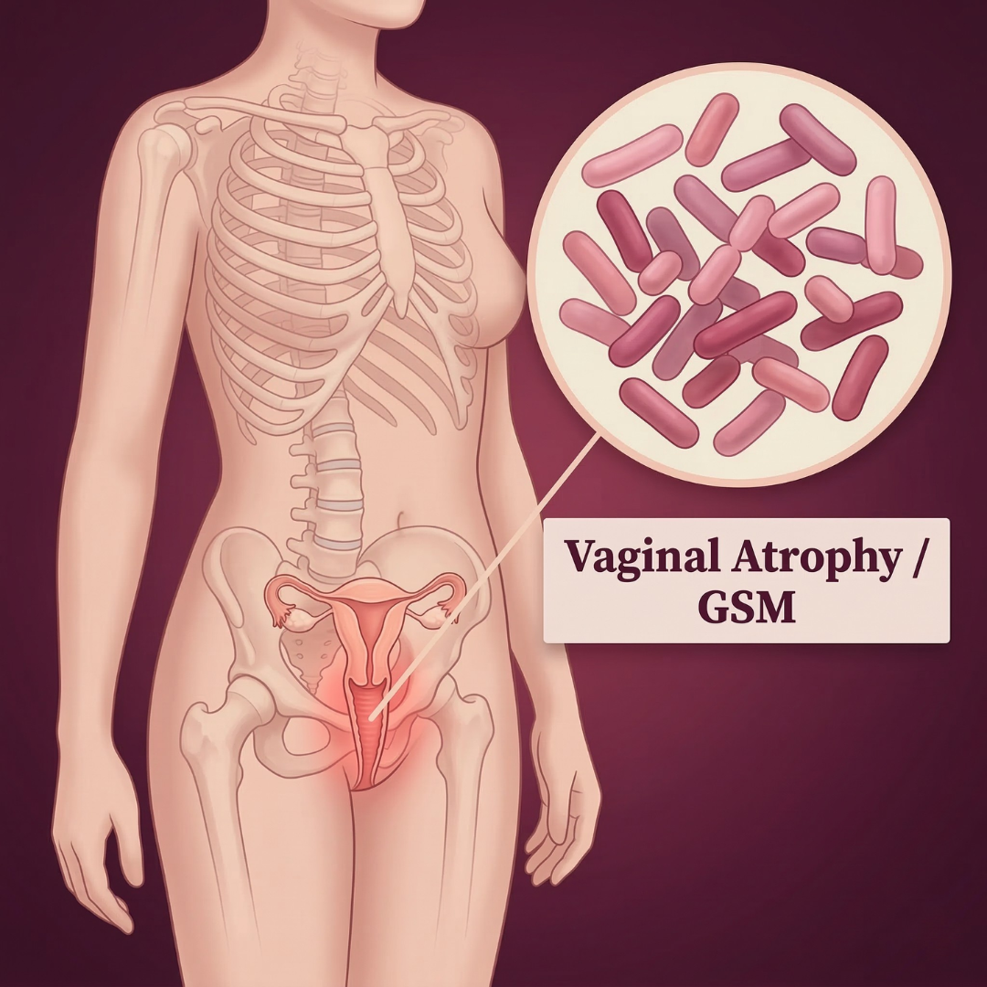 Sarah Mitchell Facebook ad: Sandpaper Dryness? It Could Be Vaginal Dysbiosis
