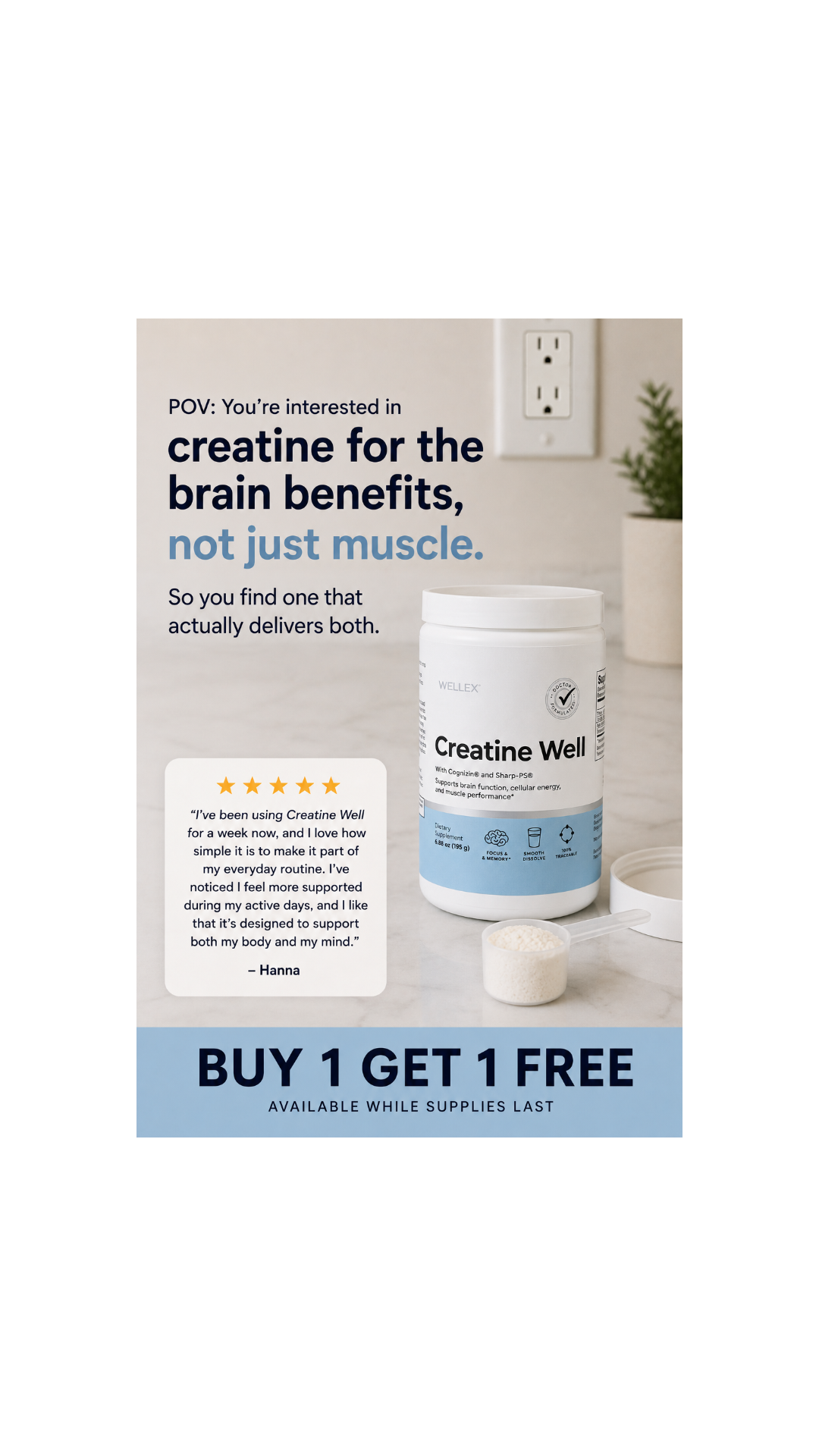 Wellex Facebook ad