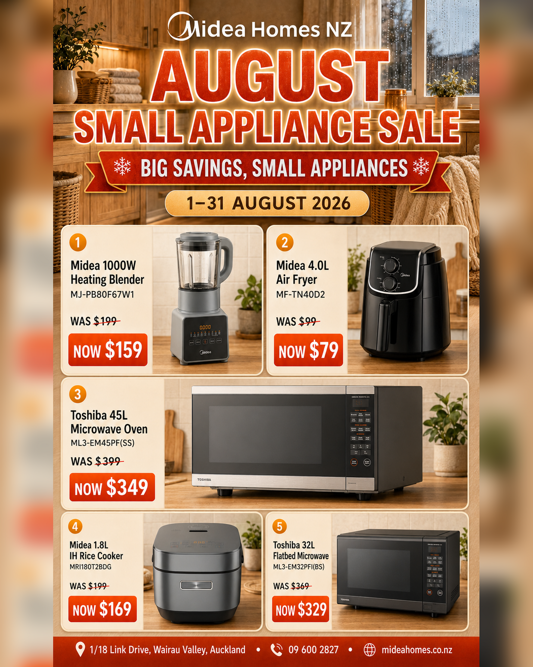 Midea Homes Facebook ad