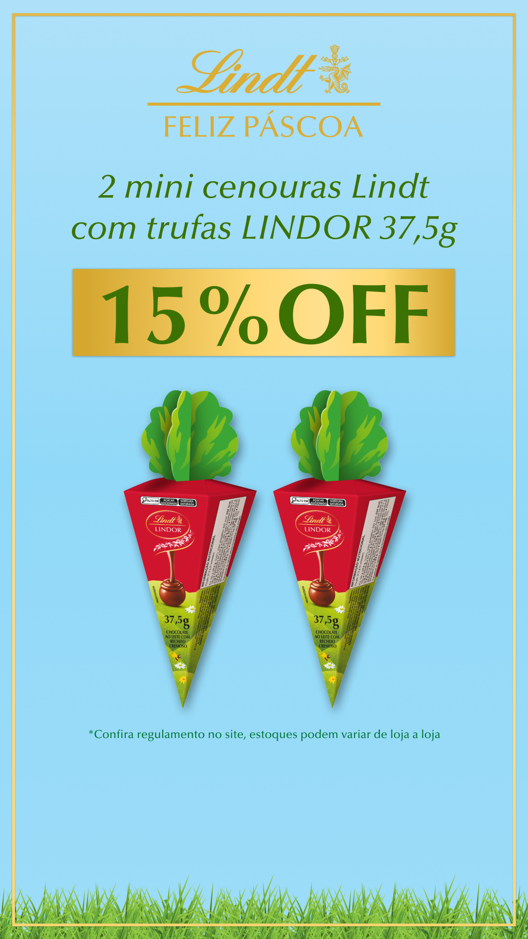Lindt Facebook ad