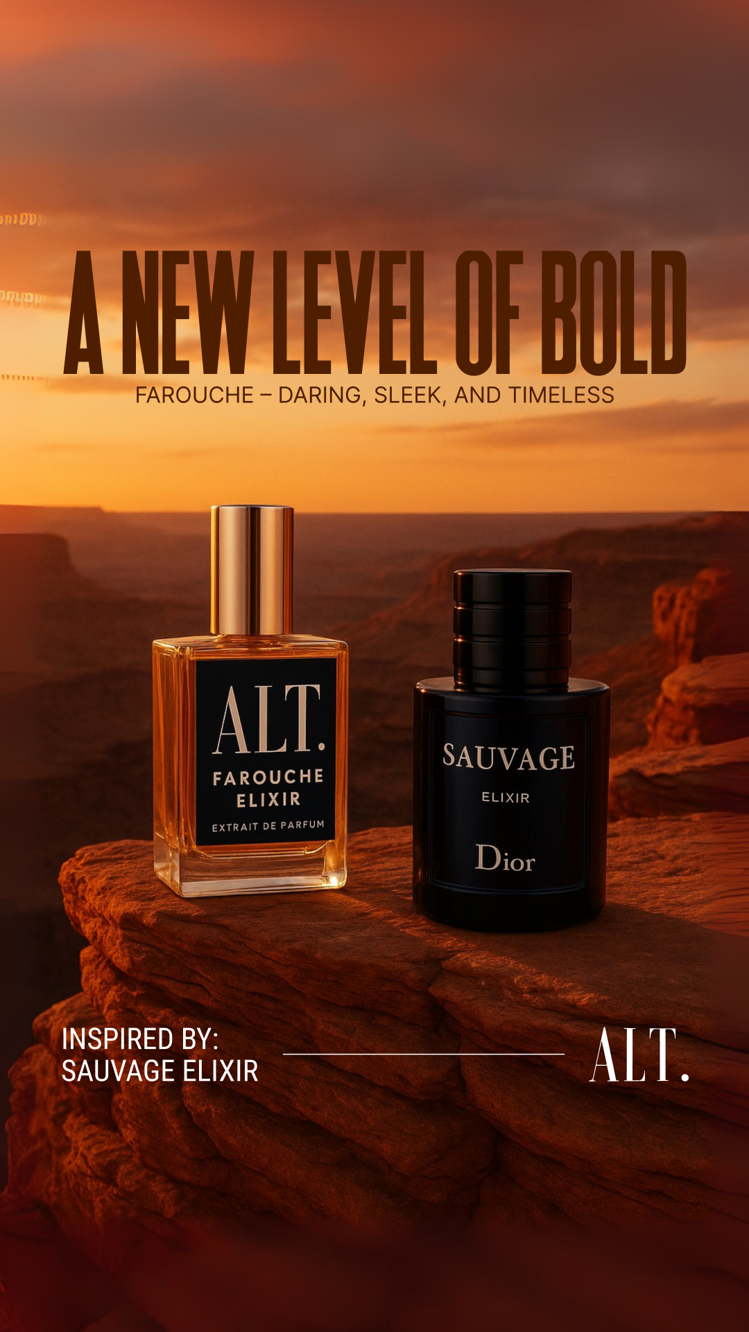 ALT. Fragrances Facebook ad