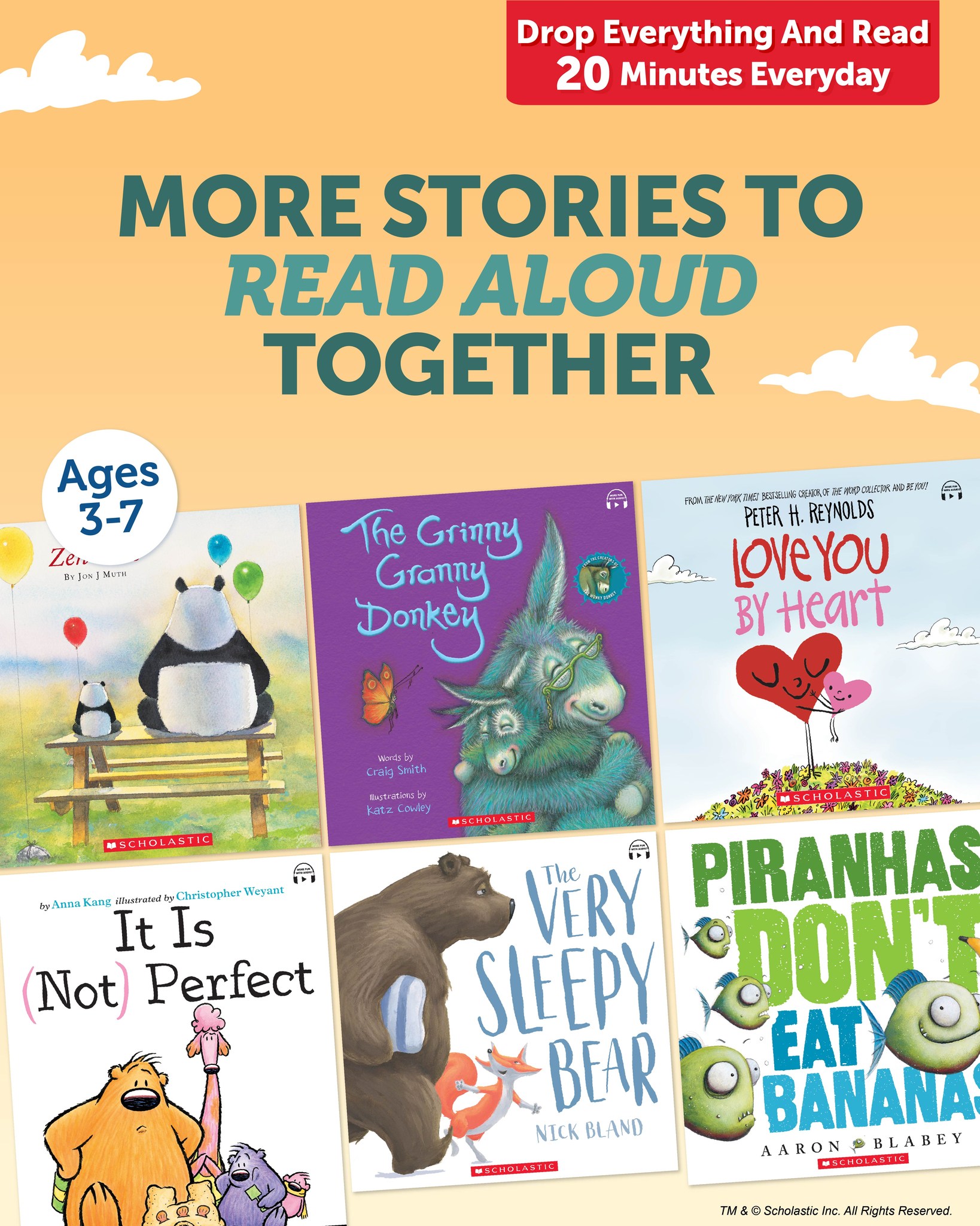 Scholastic Asia Facebook ad: Here are some stories from best-selling authors that…