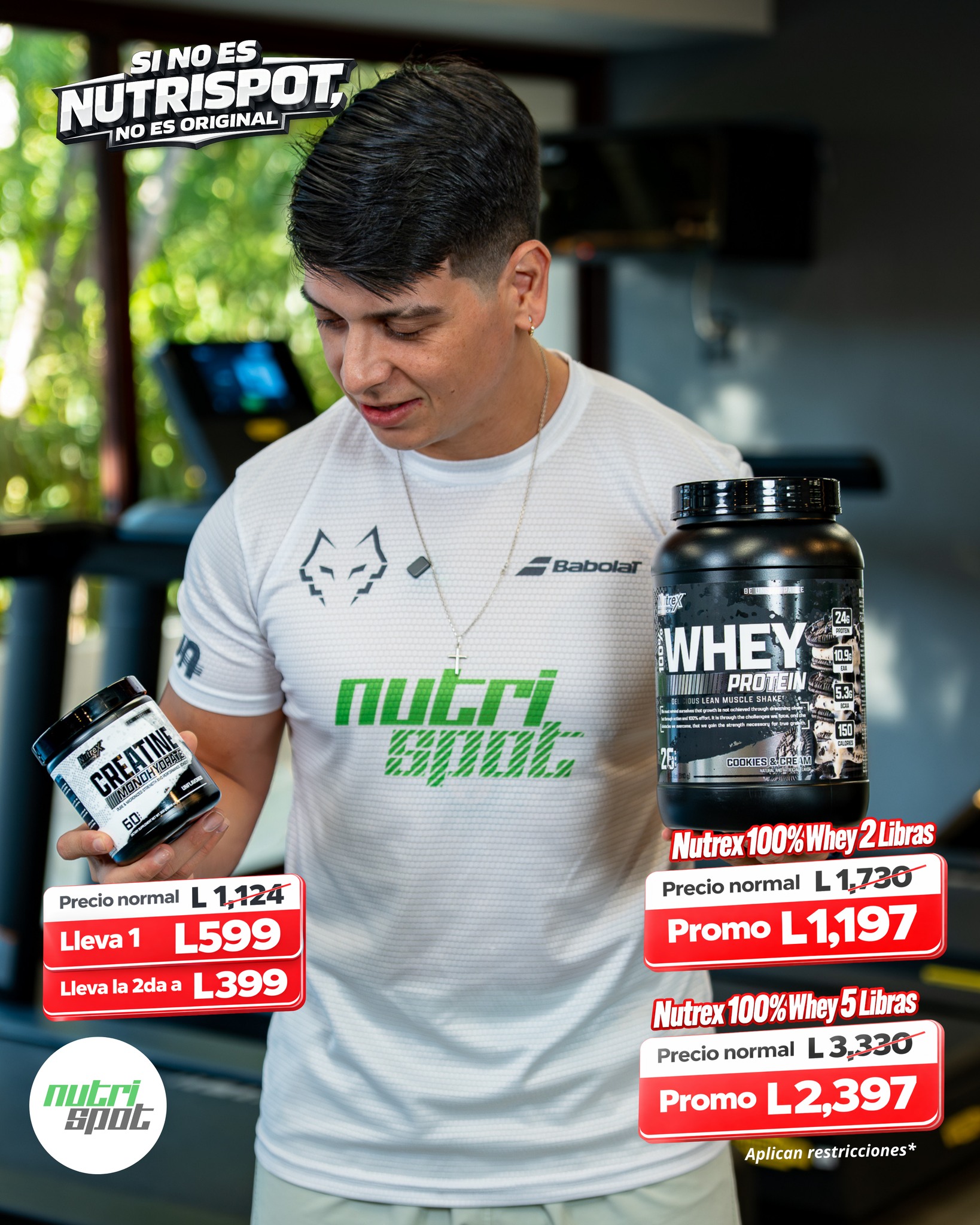 Nutrispot Honduras Facebook ad