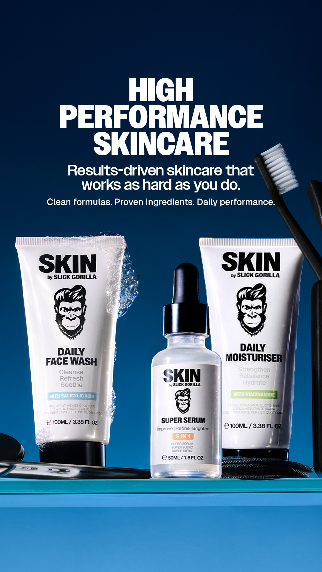 Slick Gorilla Facebook ad