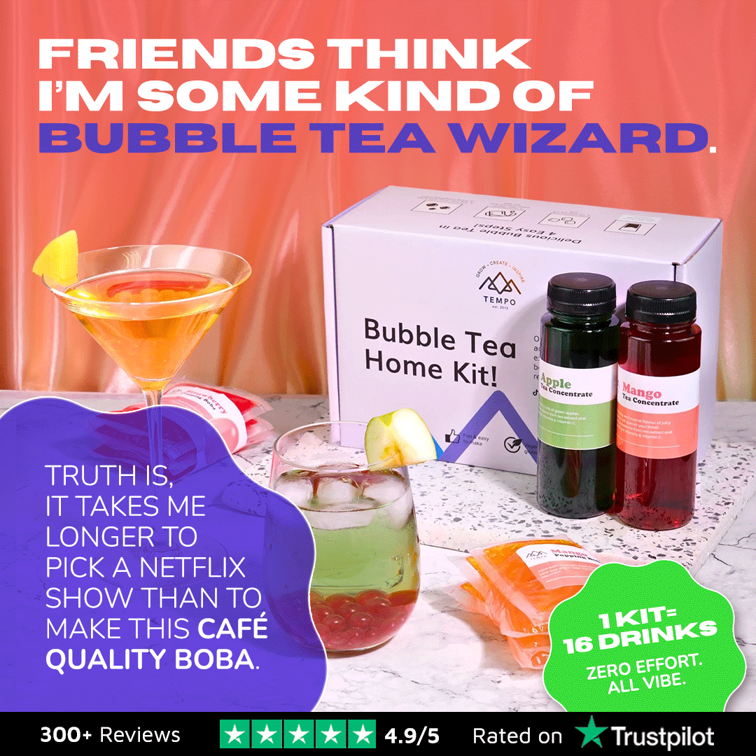Tempo Tea Bar Facebook ad