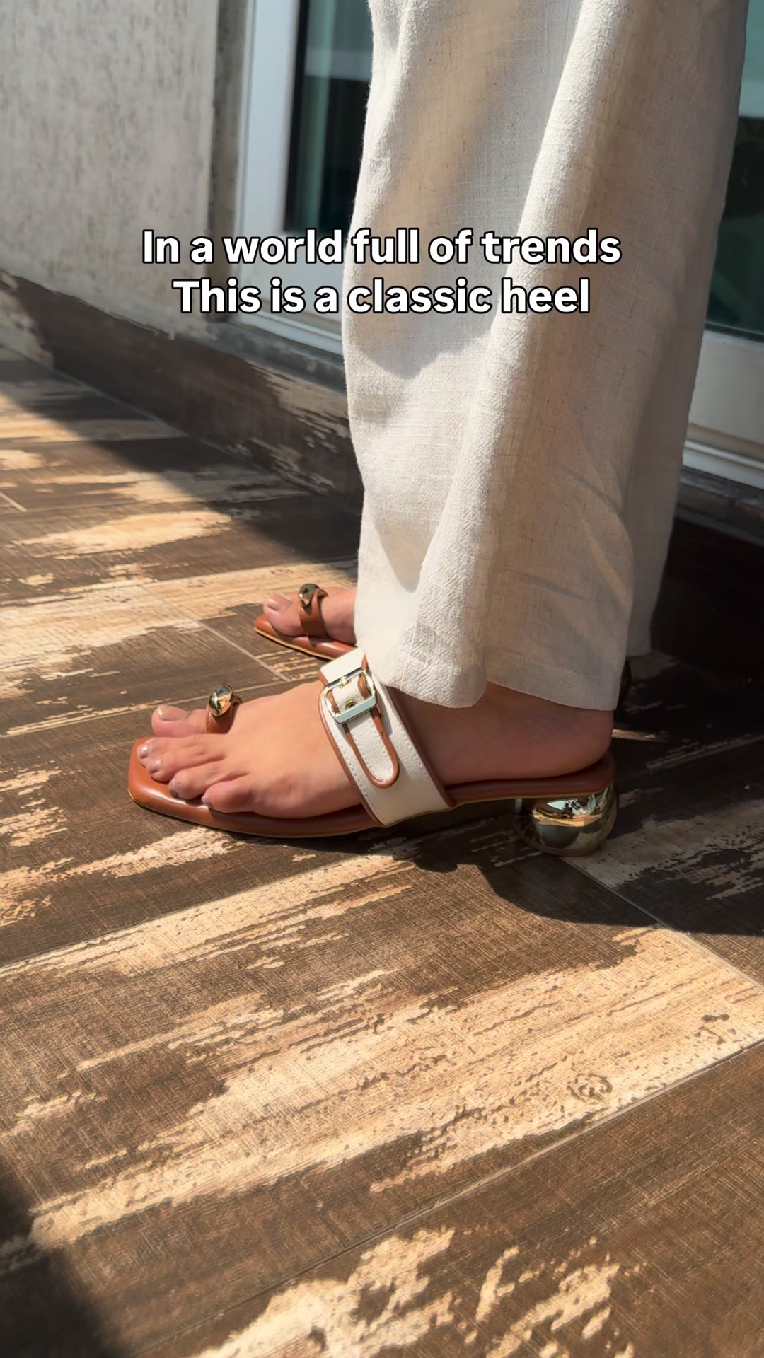 schonzapato Facebook ad: Where Tradition Meets Modern Heels