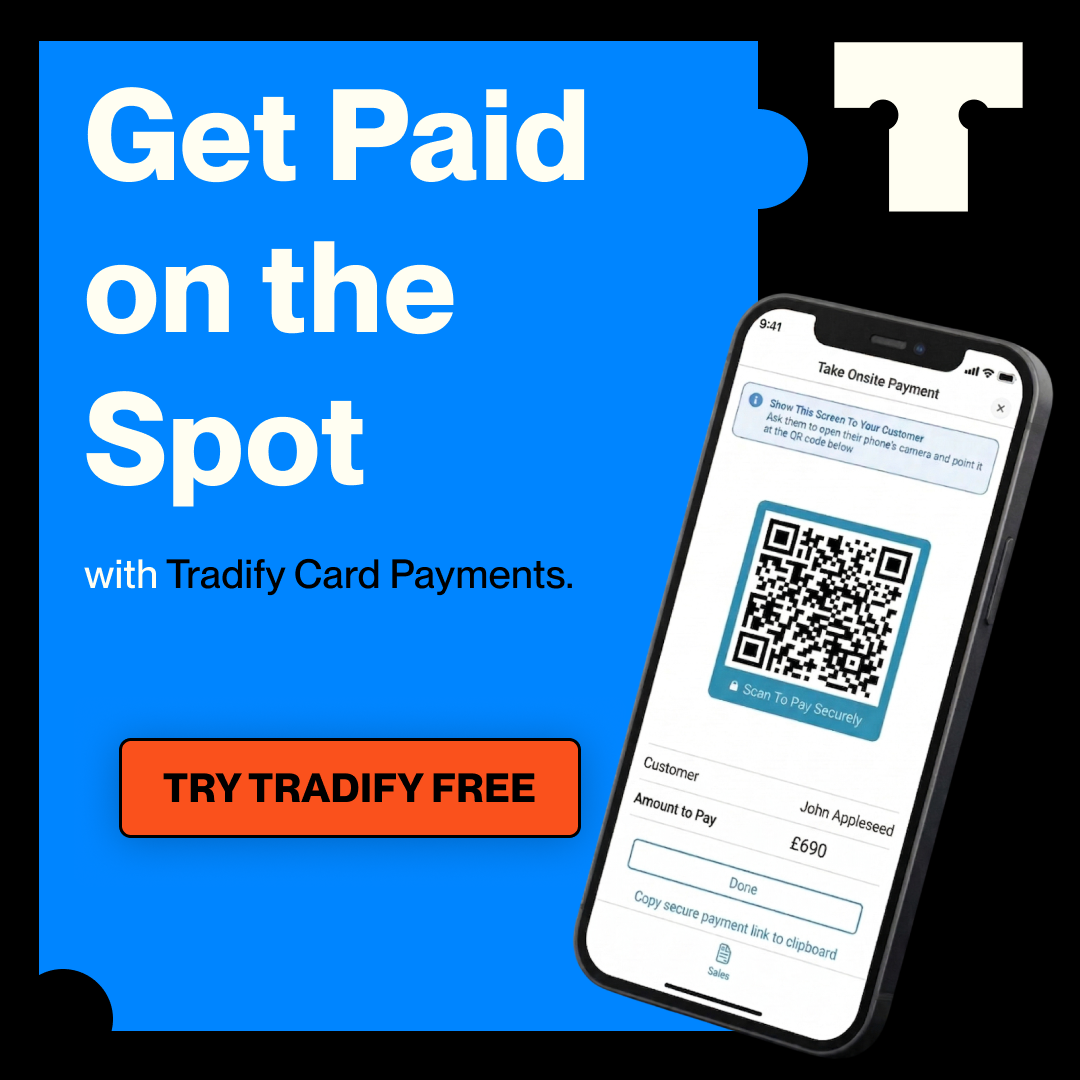 Tradify Facebook ad