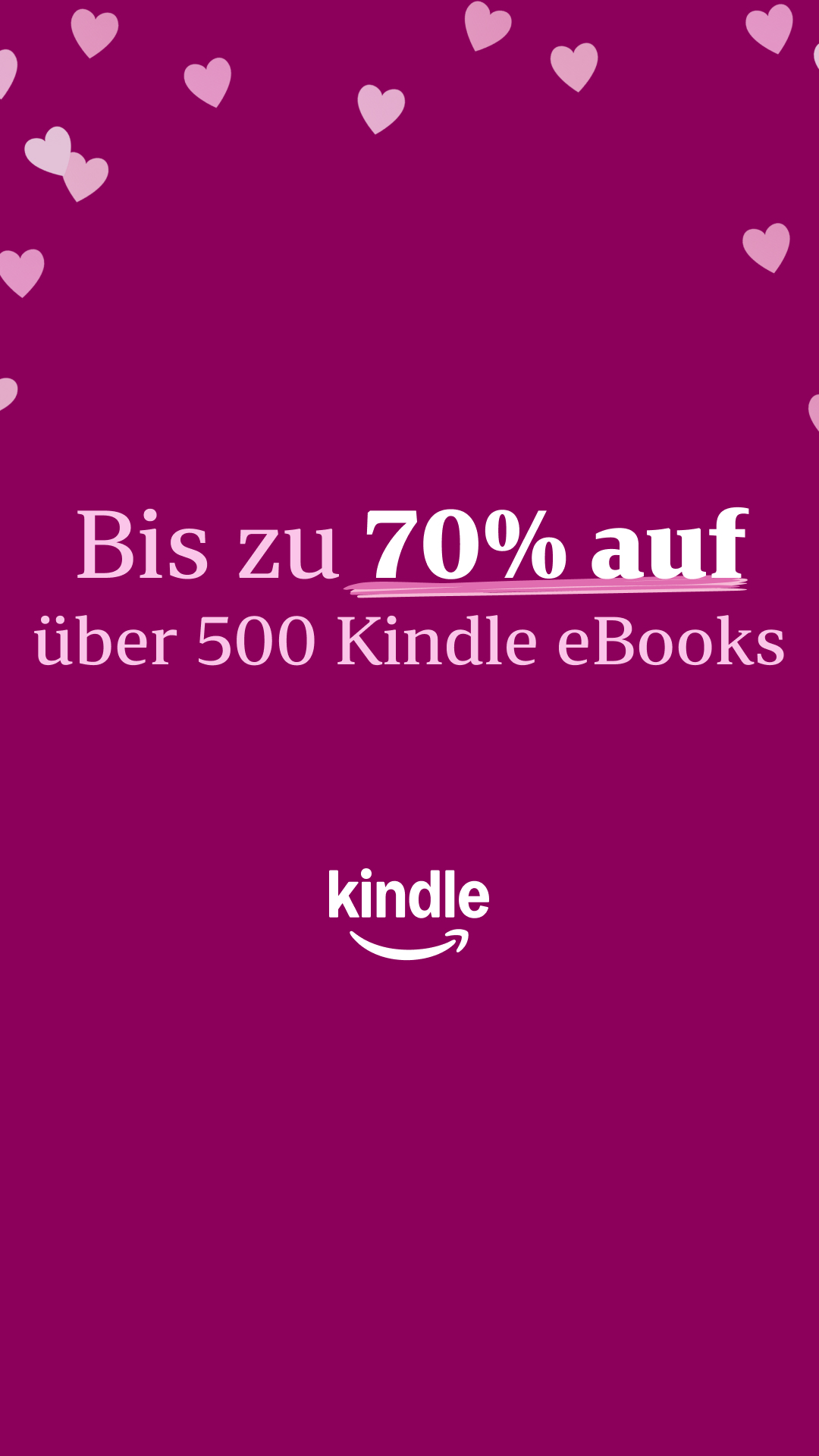 Amazon Kindle Facebook ad