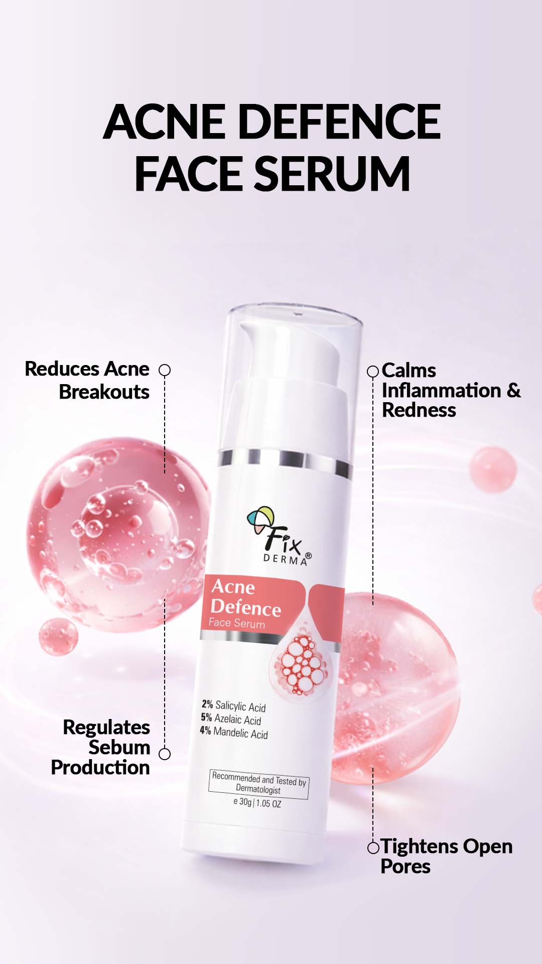 Fixderma Facebook ad