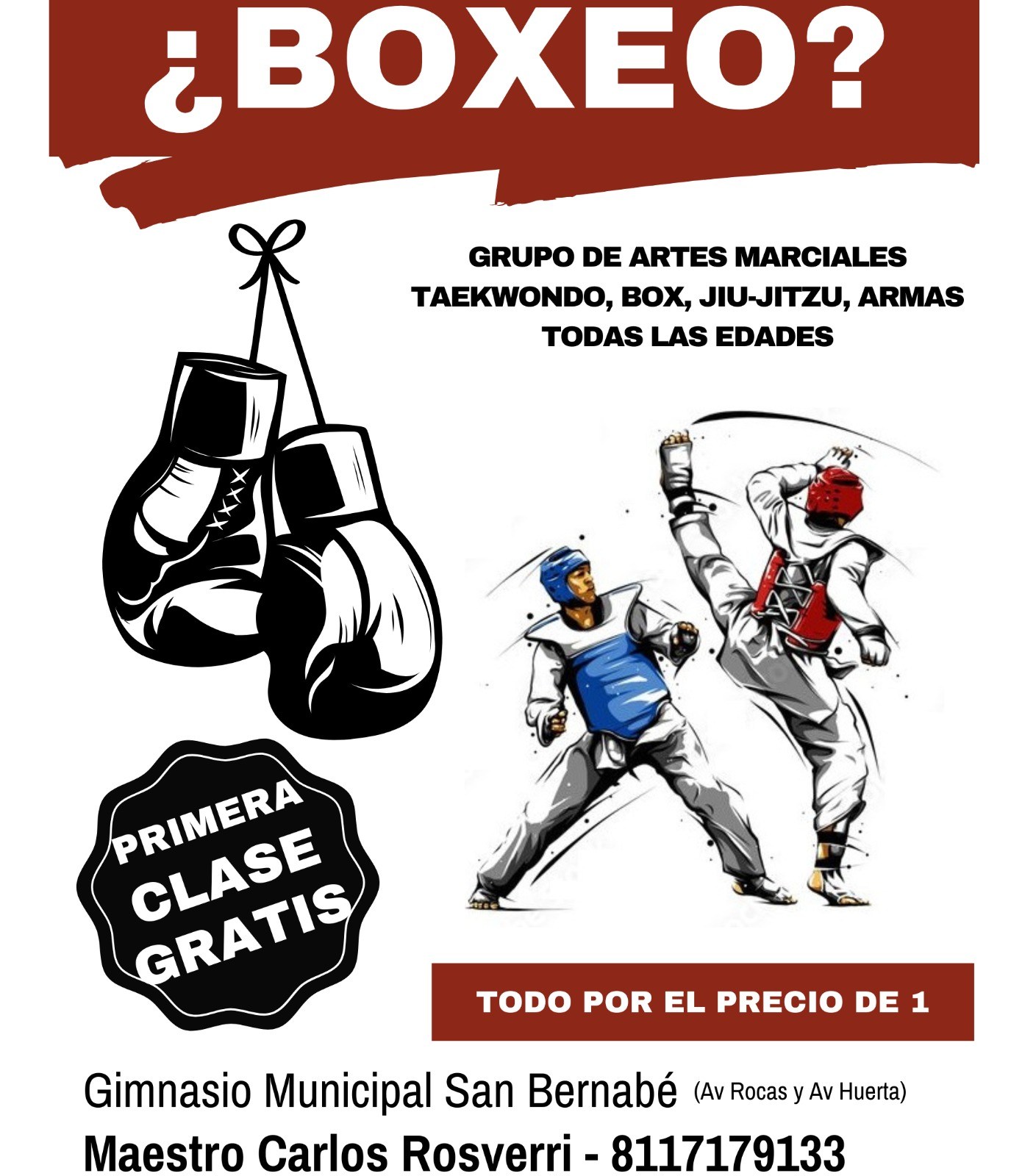 Quetzales Taekwondo 태권도 Facebook ad