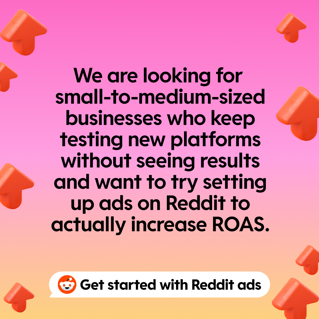 Reddit for Business Facebook ad