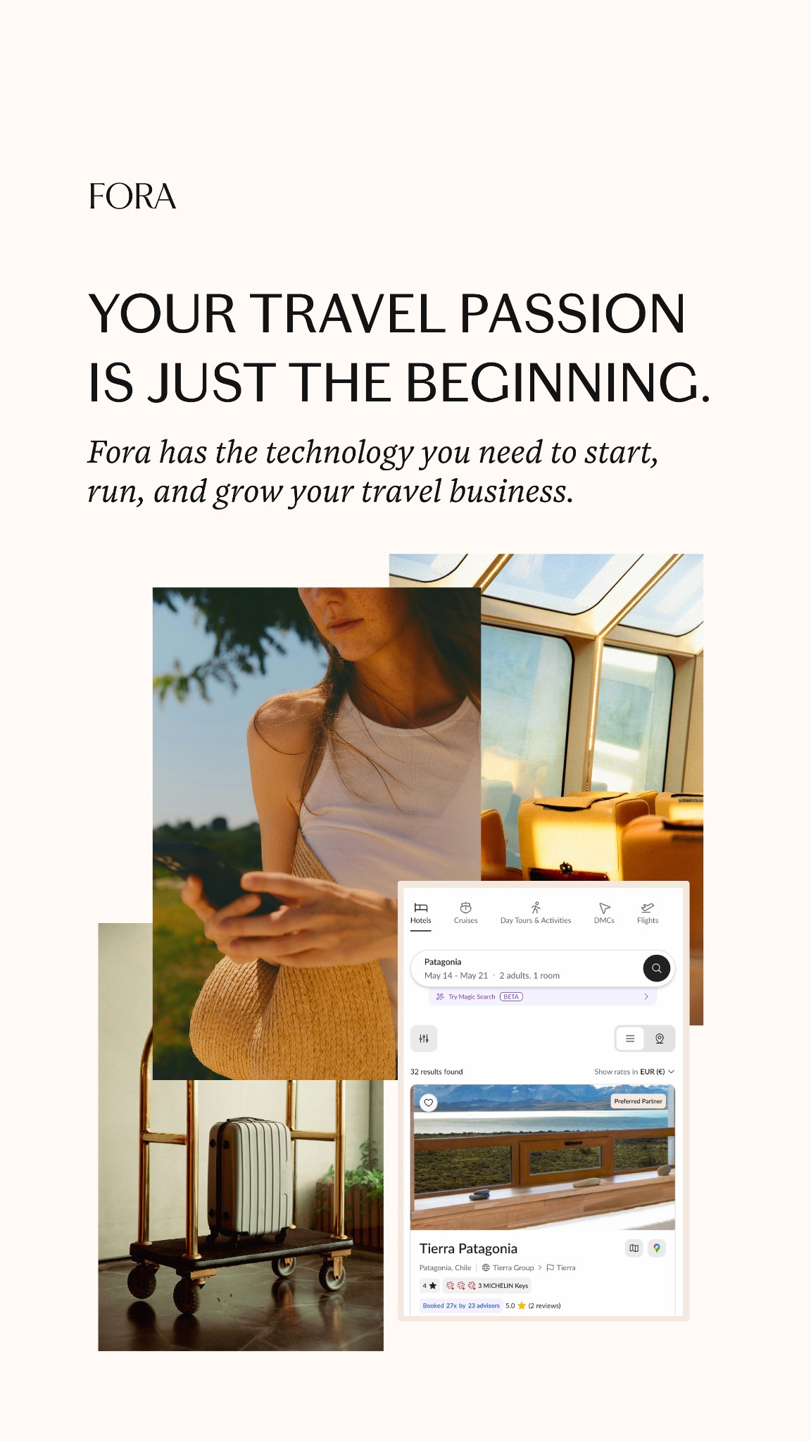 Fora Community Facebook ad