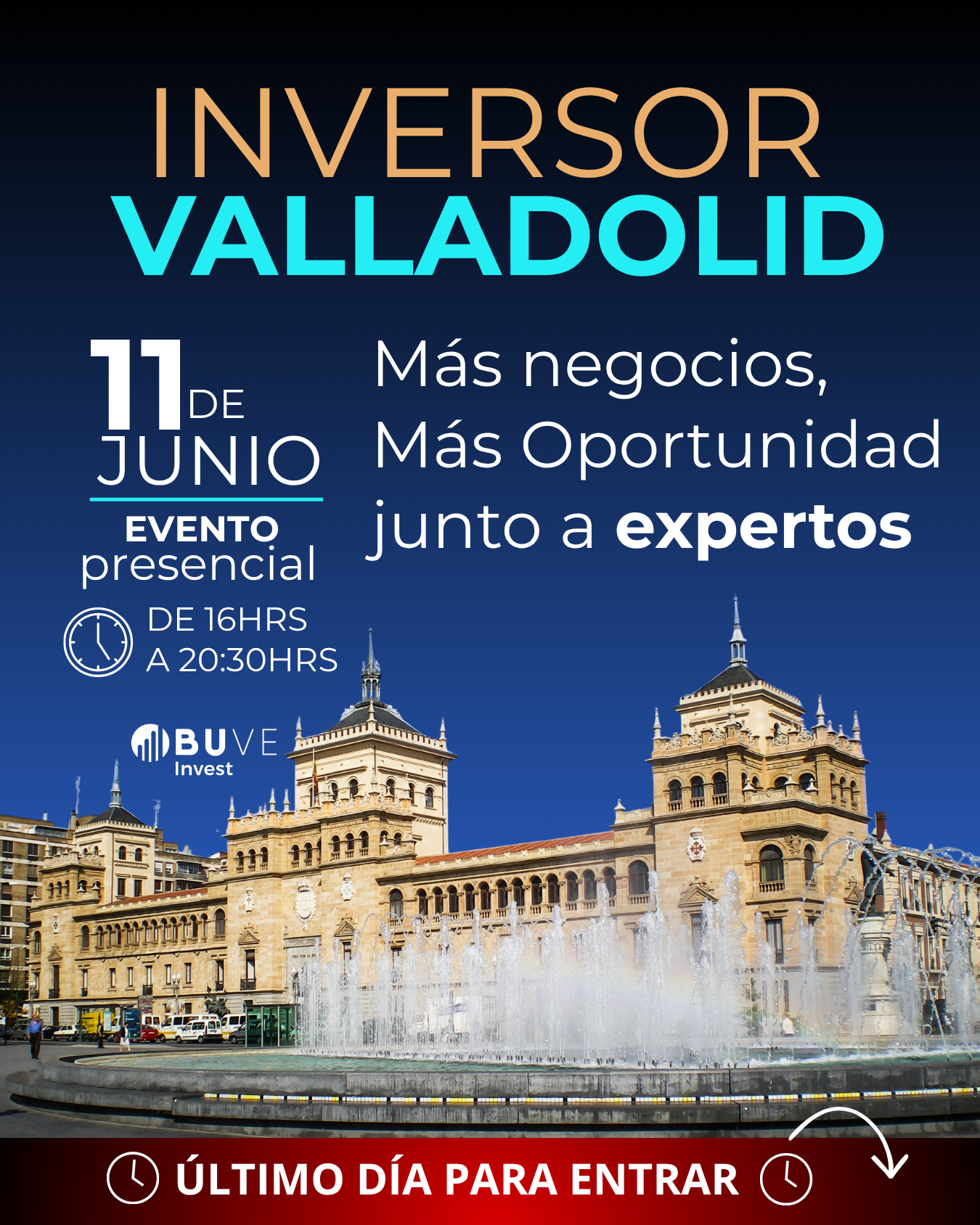 Fran Tirado Buve Facebook ad: EVENTO PRESENCIAL
