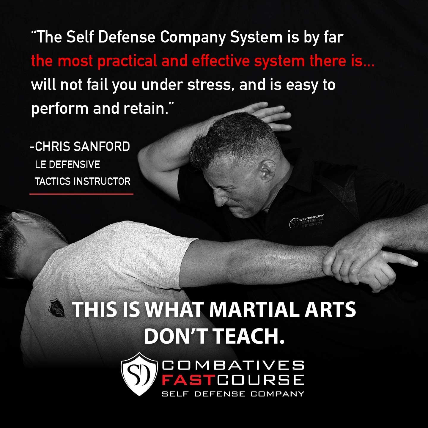 Self Defense Training Facebook ad: Real-World Self-Defense That Works